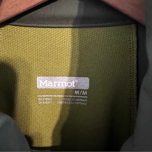 Marmot Long Sleeve Softshell Jacket Cilantro/Crocodile. Size Medium. - Picture 4 of 14